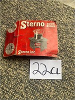 Sterno stove