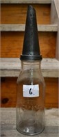 Quart Texaco T in star oil bottle