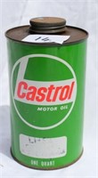Quart Castrol Motor oil can