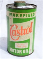 Quart  Wakefield Castrol oil can