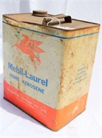 Mobil - Laurel Home Kerosene tin