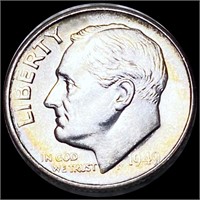 1949-S Roosevelt Silver Dime UNCIRCULATED