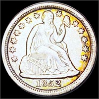 1852 Seated Liberty Dime UNCIRCULATED