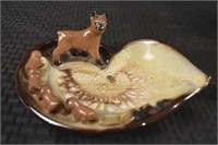 Groovy Mid Century Dog Ashtray By Tilso