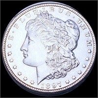 1897-S Morgan Silver Dollar UNCIRCULATED