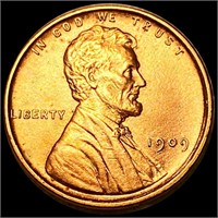 1909 Lincoln Wheat Penny UNCIRCULATED