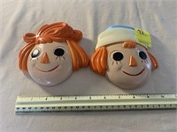 Raggedy Ann and Andy Wall Decor