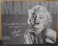 Marilyn Monroe Definitely A Woman Tin Sign