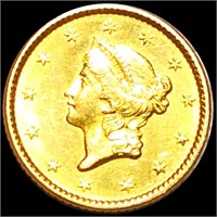 1850 Rare Gold Dollar UNCIRCULATED