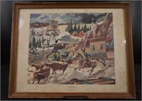 Aldren A. Watson "Frontier Days" Dated 1954