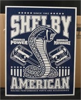 Shelby Cobra Tin Sign