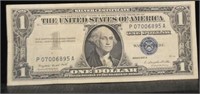 1957 A Blue Seal $1 Silver Certificate