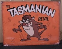 The Tasmanian Devil Tin Sign