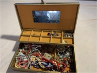 Jewelry Box and Costume Jewelry