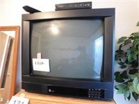 GE 19" color TV w/ remote, 1993 - RCA switch