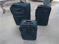 3 Piece Set of Rolling Luggage