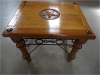 Western Style End Table