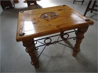Western Style End Table