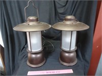 Set of 2 Rechargable Lanterns