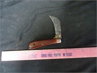 Hook Blade Camillus Knife- Single Blade