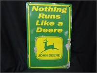 Metal John Deere Sign (repro)