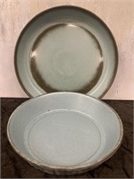 2 Frankoma Pottery Bowls