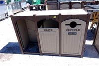 Prestwick Triple Keystone Waste & Recycling Bin