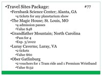 Travel Sites Package