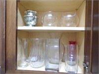 Misc Glass vases lot
