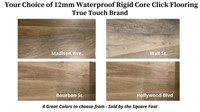 12mm Waterproof Rigid Core Click Flooring - Choice