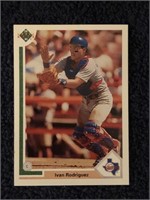 1991 Upper Deck - Ivan "Pudge" Rodriquez #55F