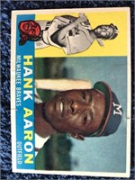 1960 Topps Hank Aaron #300