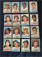 Lot of 16 - 1976 Topps Traded Cards