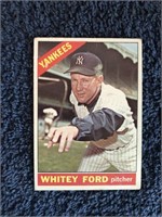 1966 Topps Whitey Ford #160 Baseball Card