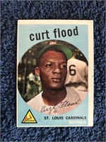 1959 Topps Curt Flood #353 Baseball Card