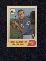 1968 Topps Fran Tarkenton #161 HOF Football Card