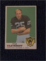 1969 Topps Fred Biletnikoff #201 HOF Football