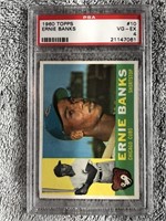 1960 Topps #10 Ernie Banks PSA 4