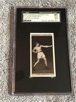 1928 Ogdens #15 Jack Dempsey SGC 45 VG+ 3.5