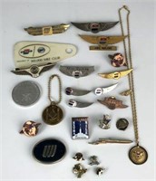 Sterling Shiners Pin & Selection of Pins & More