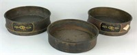 U.S. Standard Sieves- Lot of 3