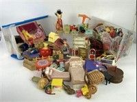 Selection of Toys Including Dolls