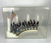 Presidential Diorama in Acrylic Display Case