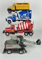 Metal Toy Construction Trucks