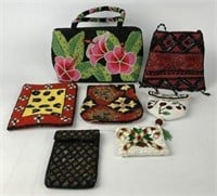 Selection of Beaded Purses includes Valerie