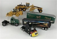 Metal Cat & Mack Truck Toys
