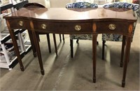 Baker Furniture 3 Drawer Console Table