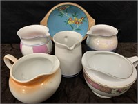 Different Countries Creamer & Japanese Plate