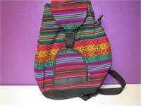 Woven Mexican Backpack/Purse