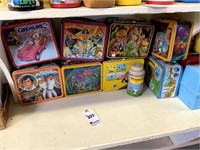 Vintage Tin Lunch Boxes